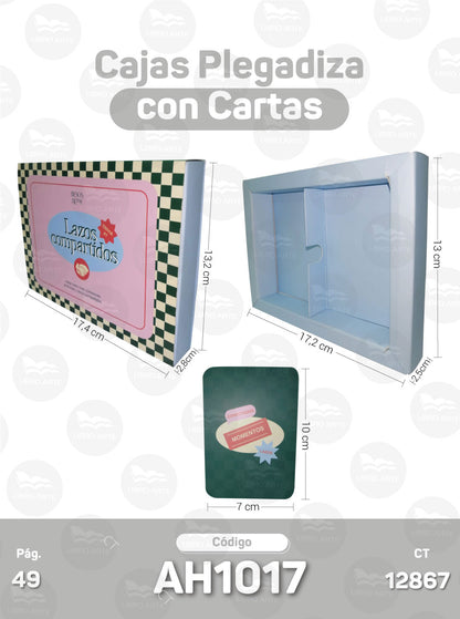 Cajas Plegadizas con Cartas