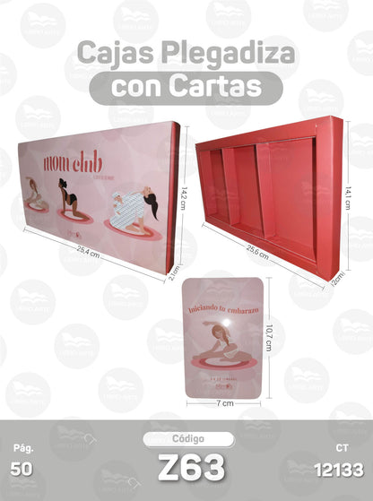 Cajas Plegadizas con Cartas