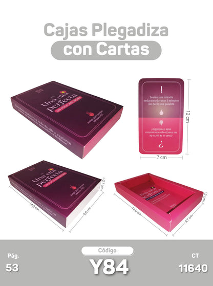 Cajas Plegadizas con Cartas