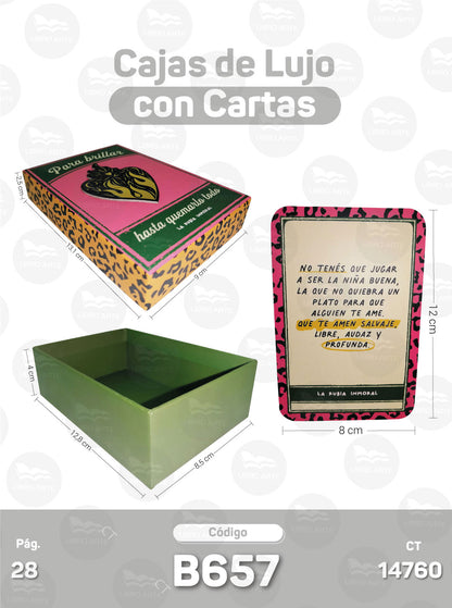 Cajas de Lujo con Cartas