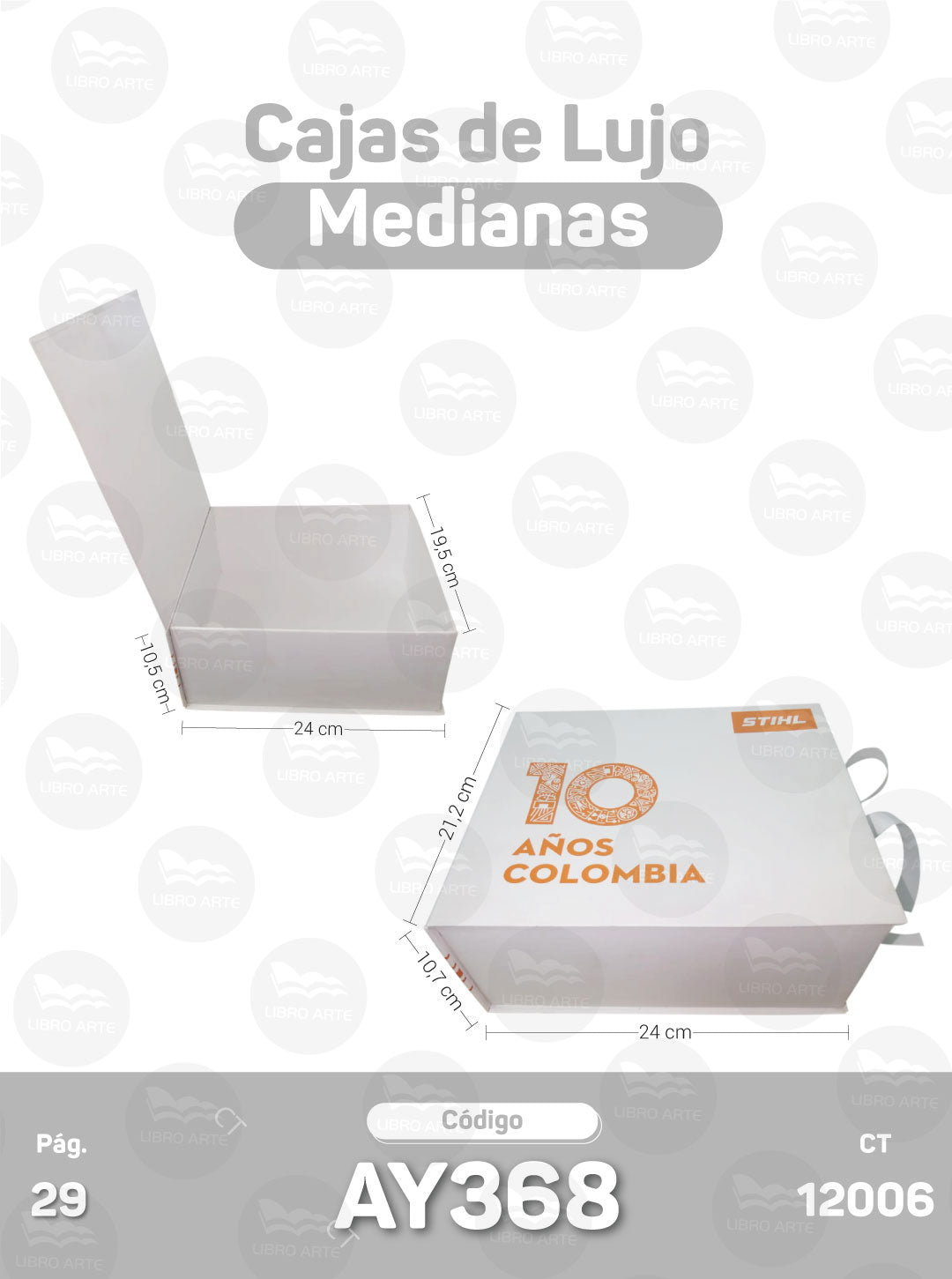 Cajas de Lujo Medianas