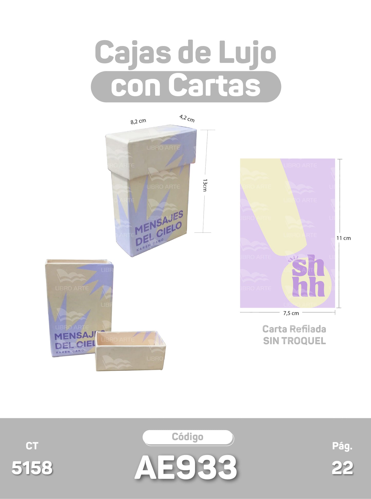 Cajas de Lujo con Cartas