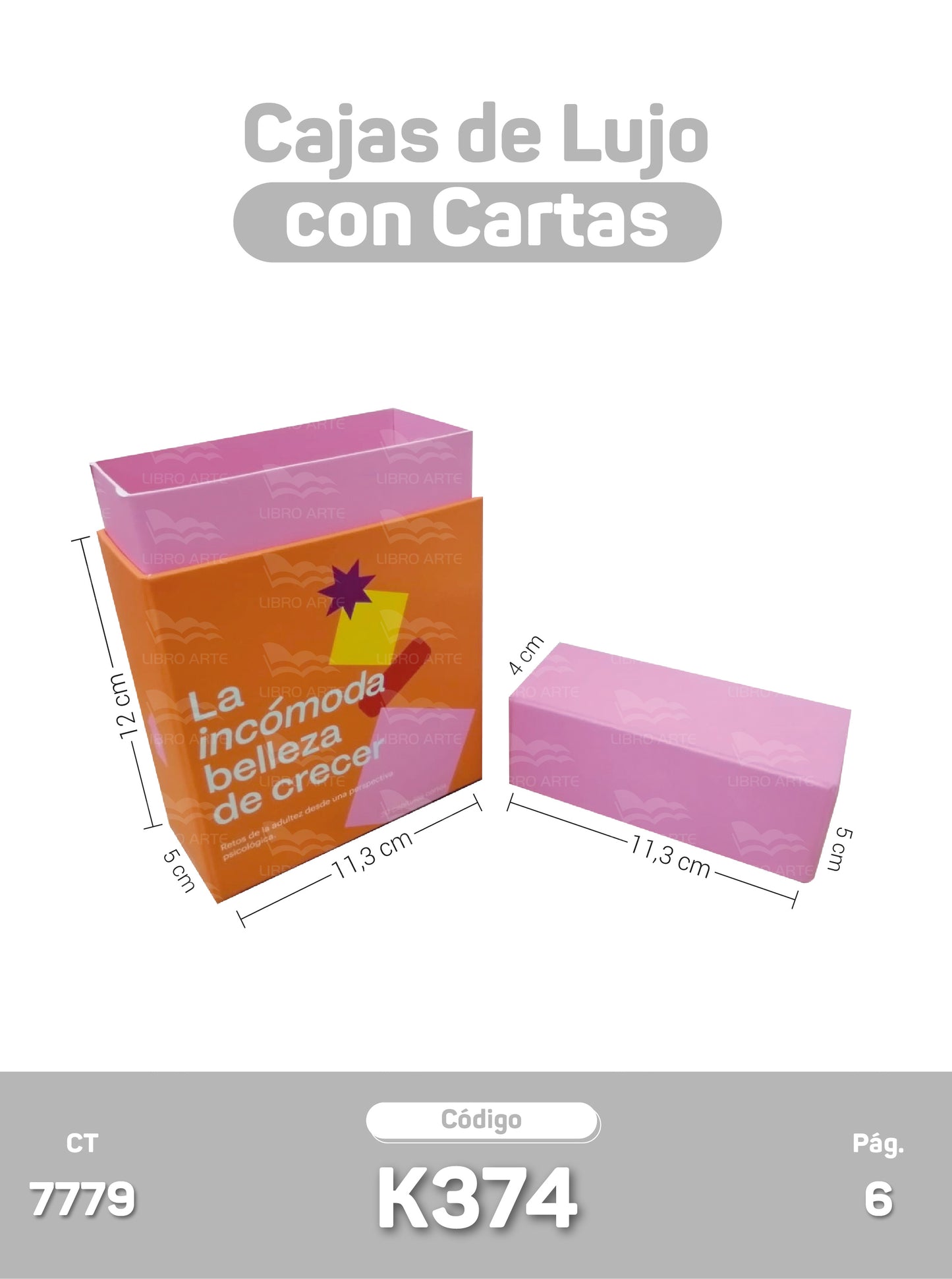 Cajas de Lujo con Cartas