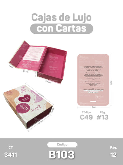 Cajas de Lujo con Cartas