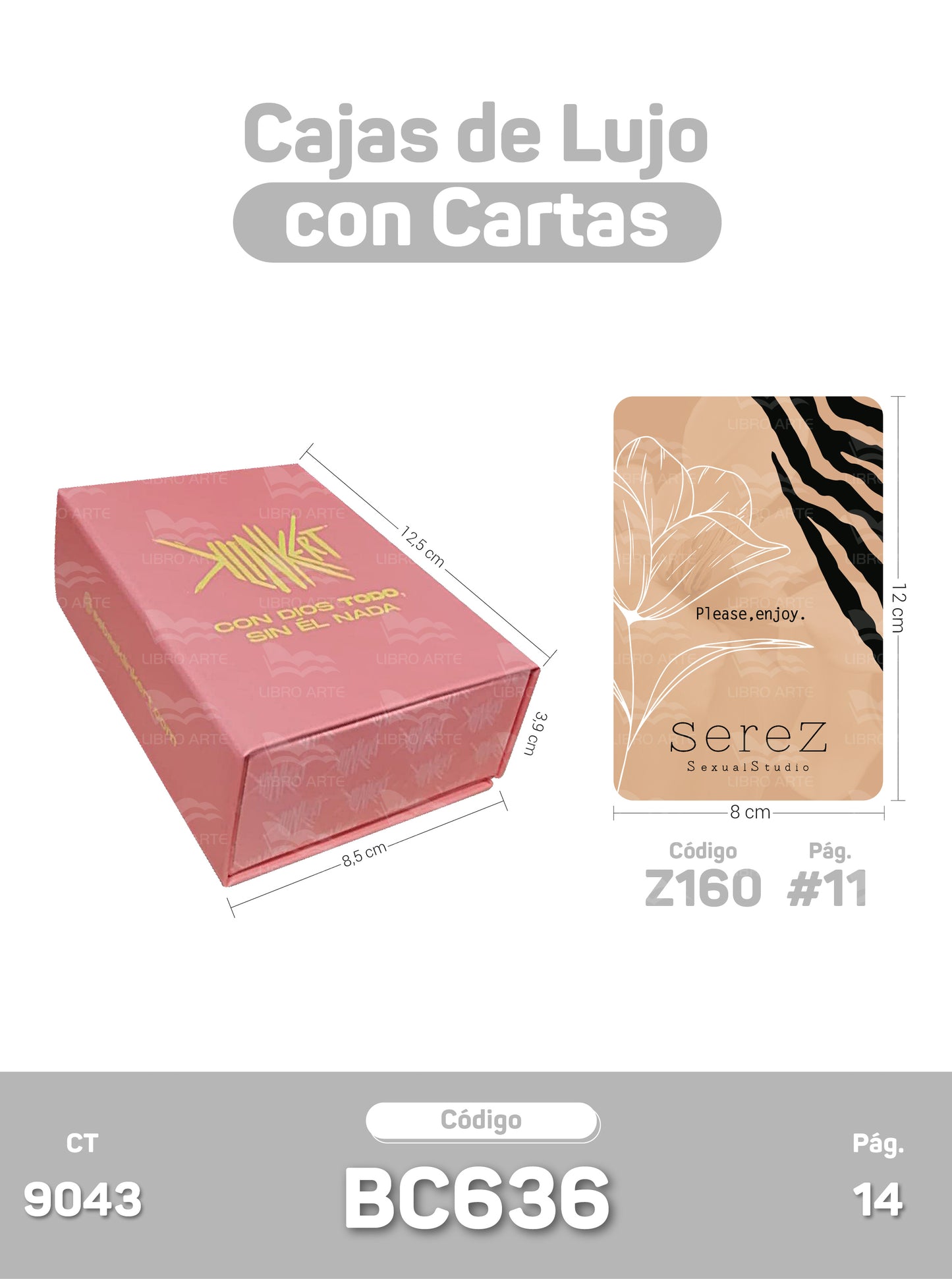 Cajas de Lujo con Cartas