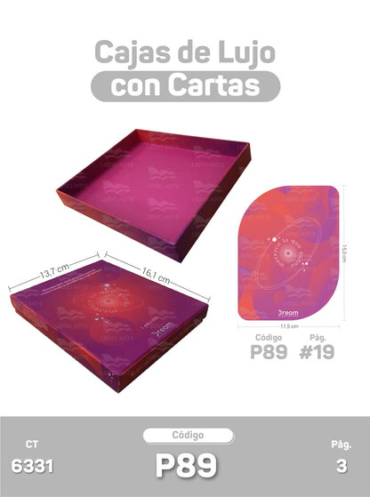 Cajas de Lujo con Cartas