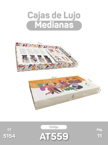 Cajas de Lujo Medianas