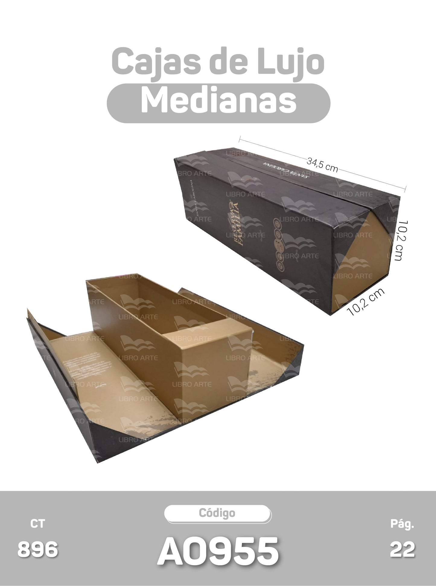 Cajas de Lujo Medianas