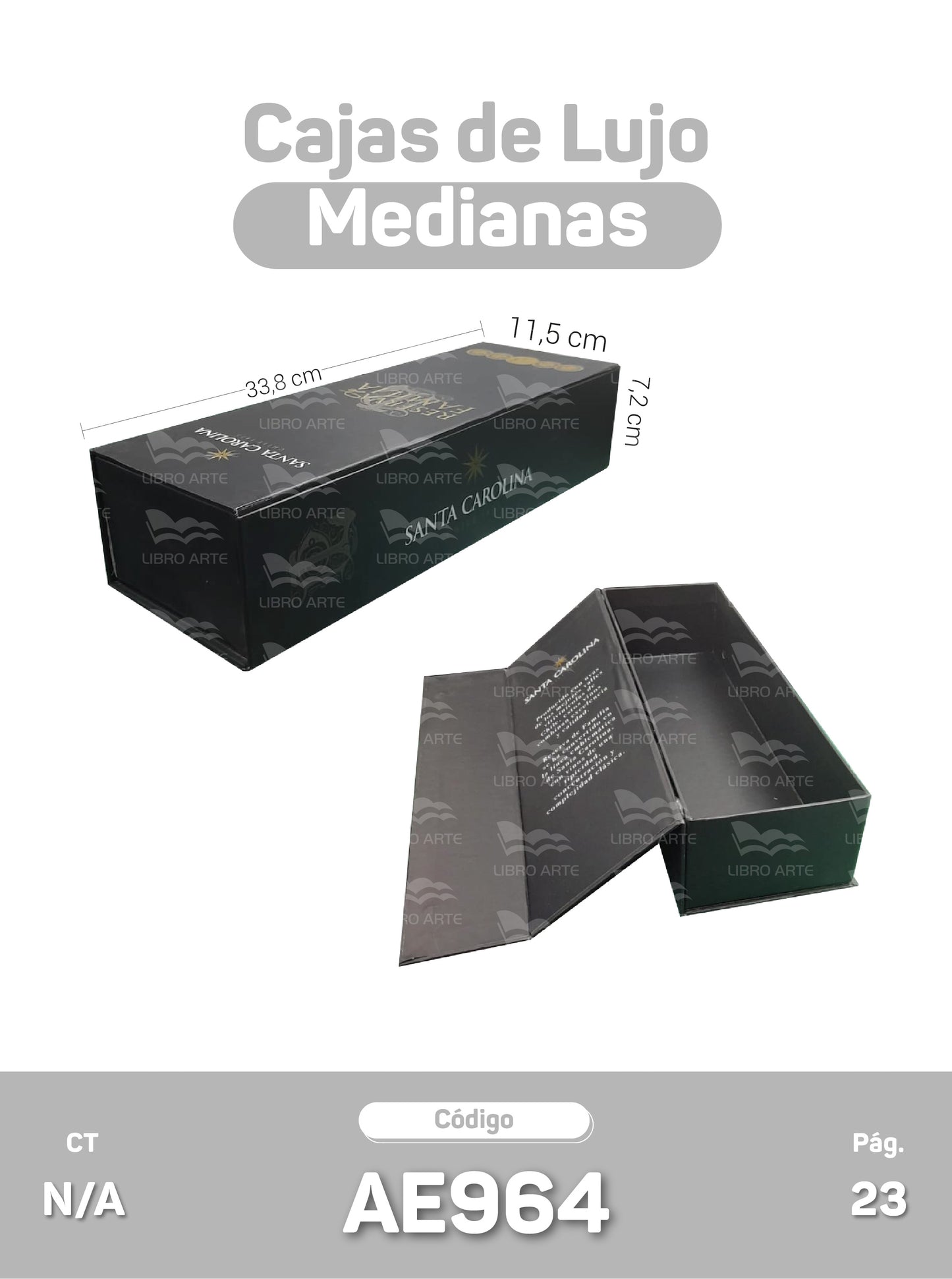 Cajas de Lujo Medianas