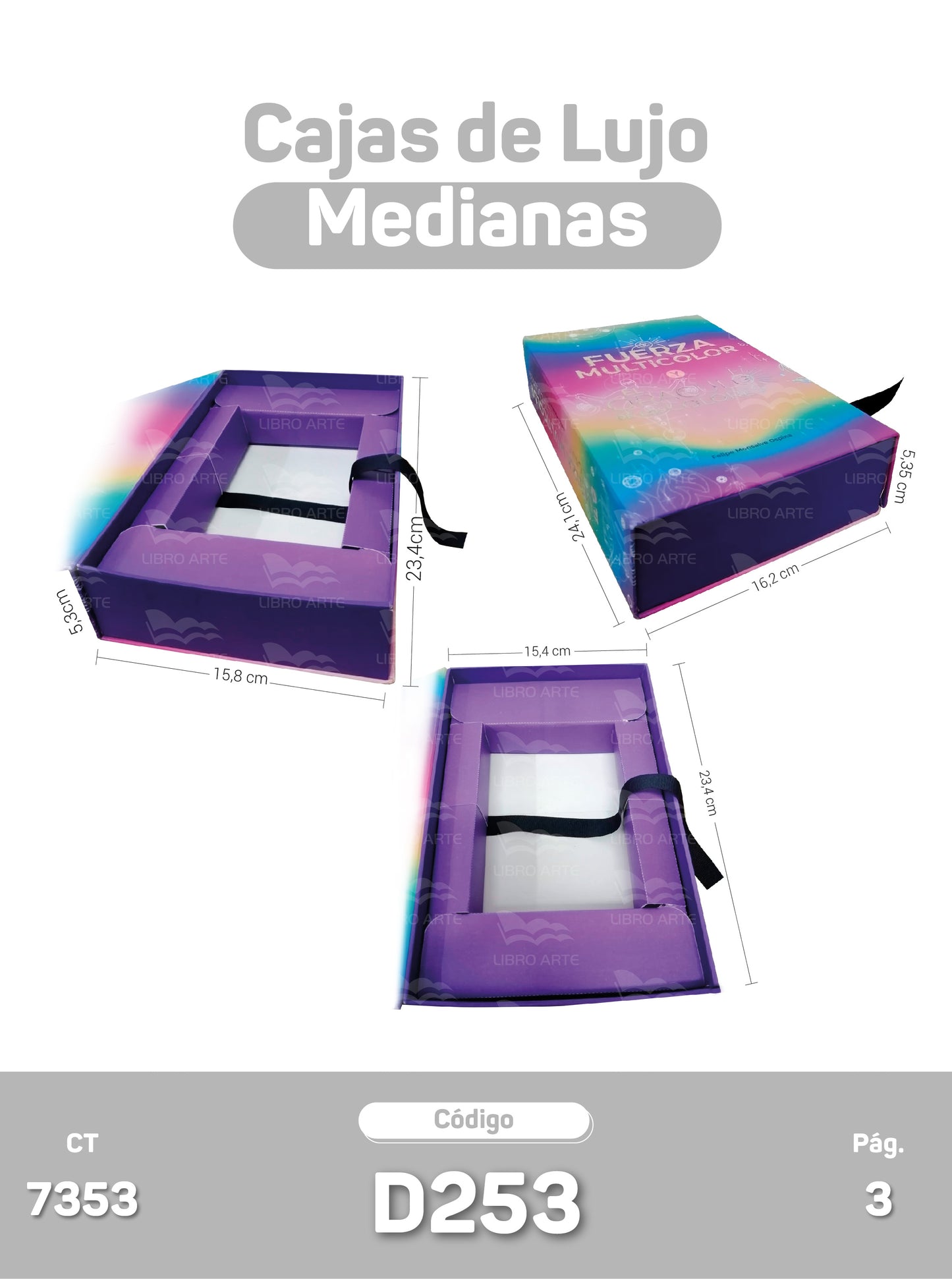 Cajas de Lujo Medianas