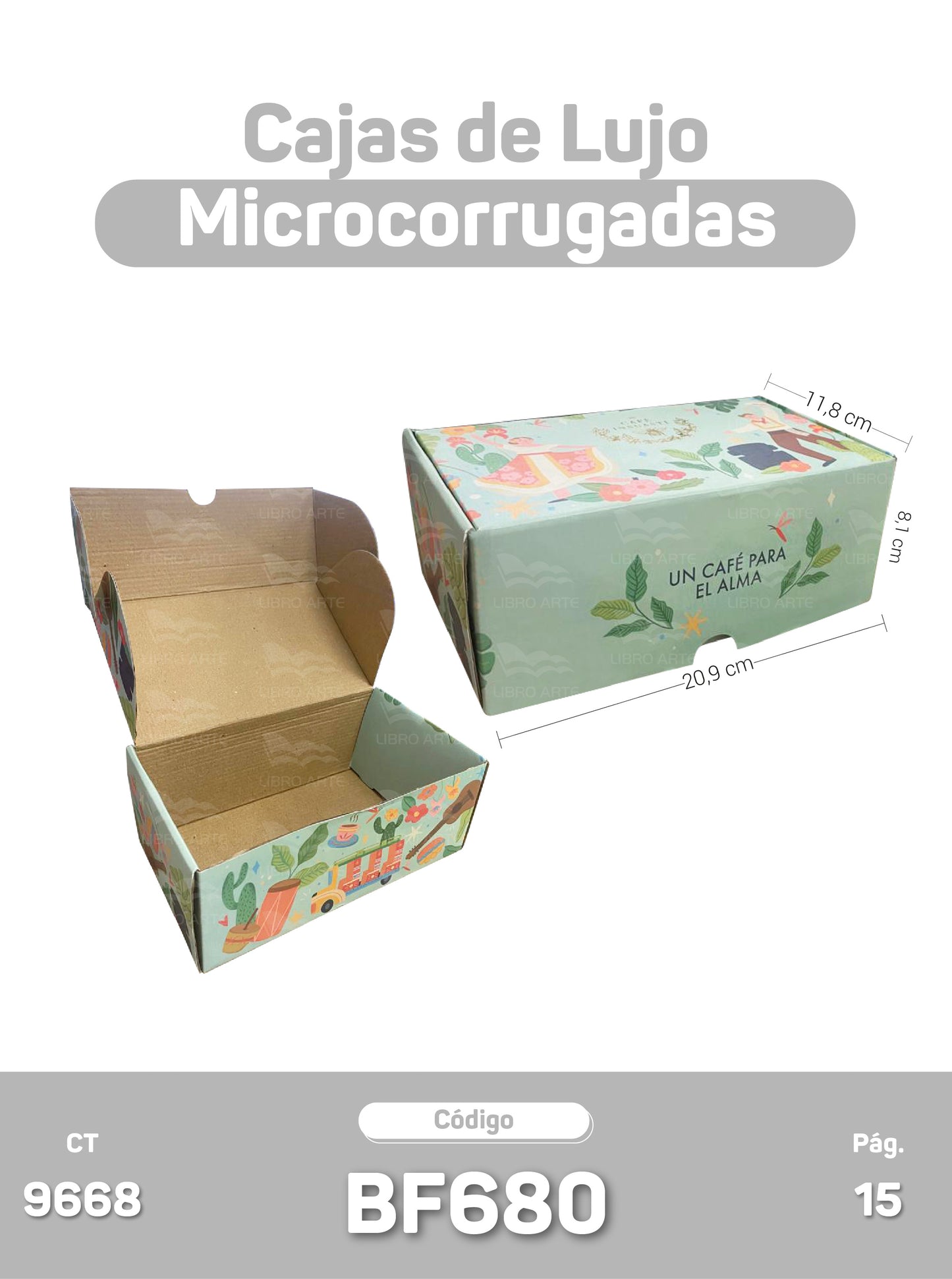 Cajas de Lujo Microcorrugadas