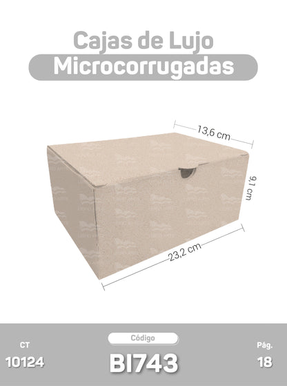 Cajas de Lujo Microcorrugadas