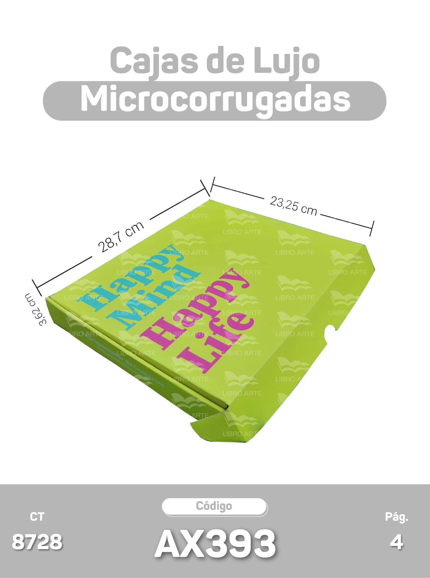 Cajas de Lujo Microcorrugadas