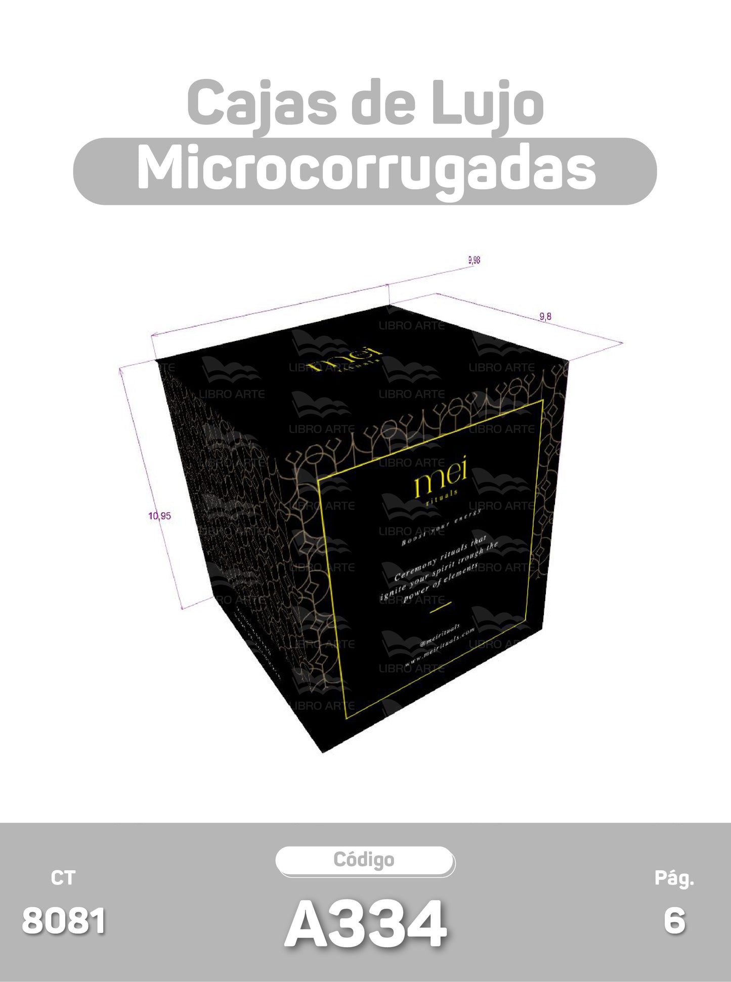 Cajas de Lujo Microcorrugadas