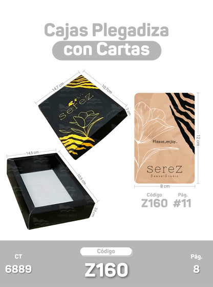 Cajas Plegadizas con Cartas