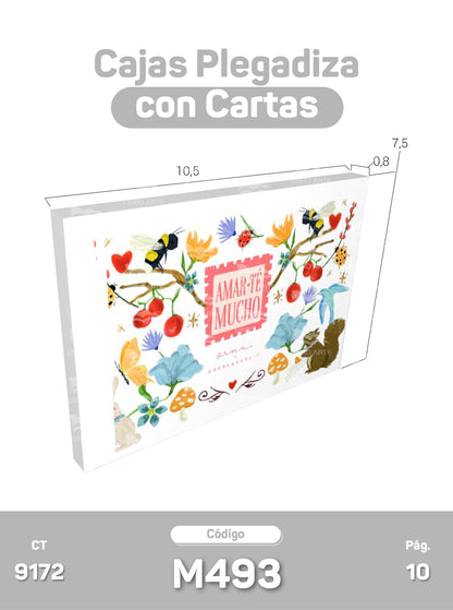 Cajas Plegadizas con Cartas