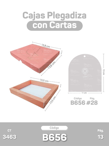 Cajas Plegadizas con Cartas