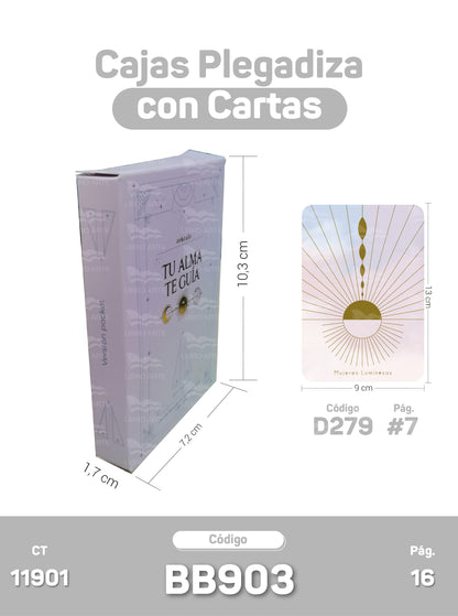 Cajas Plegadizas con Cartas