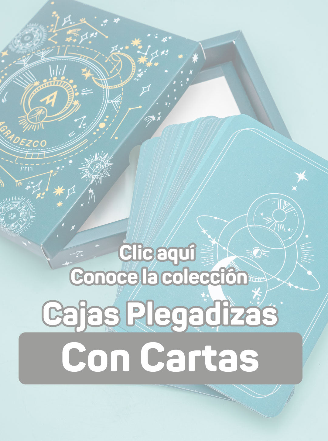 Cajas Plegadizas con Cartas