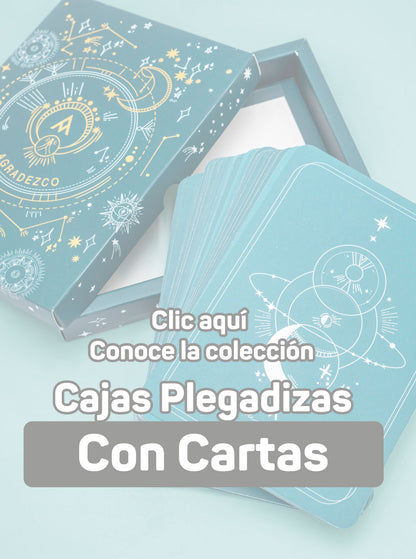 Cajas Plegadizas con Cartas